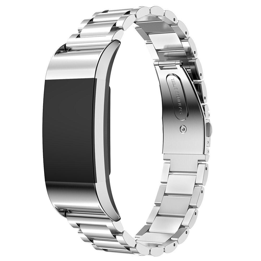 Correa de acero Fitbit Charge 2 Plata