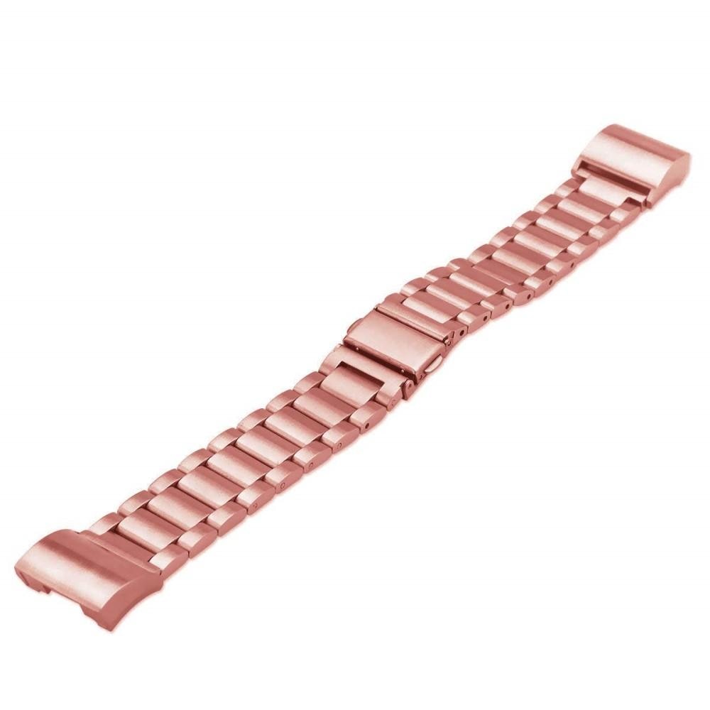 Correa de acero Fitbit Charge 3/4 Oro rosa