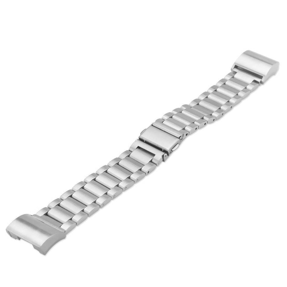 Correa de acero Fitbit Charge 3/Charge 4 Plata