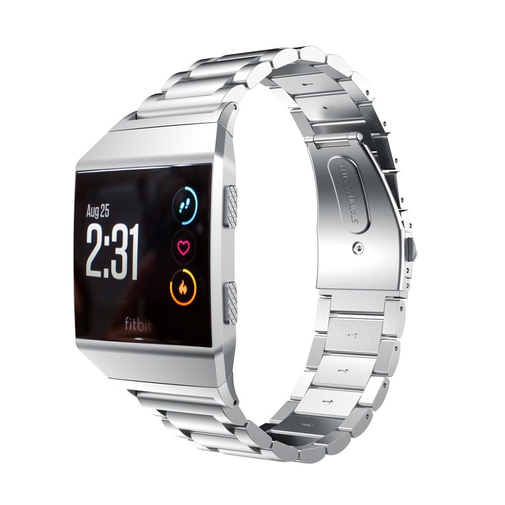 Correa de acero Fitbit Ionic Plata