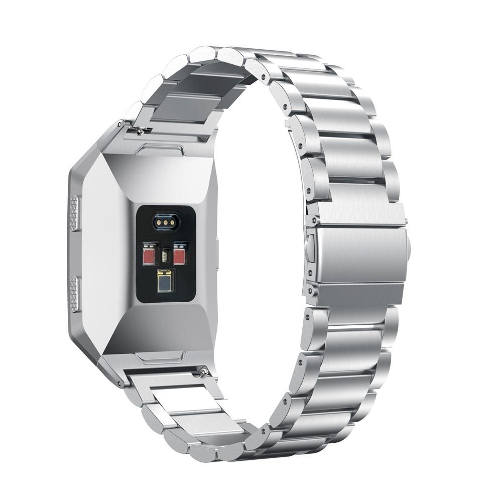 Correa de acero Fitbit Ionic Plata