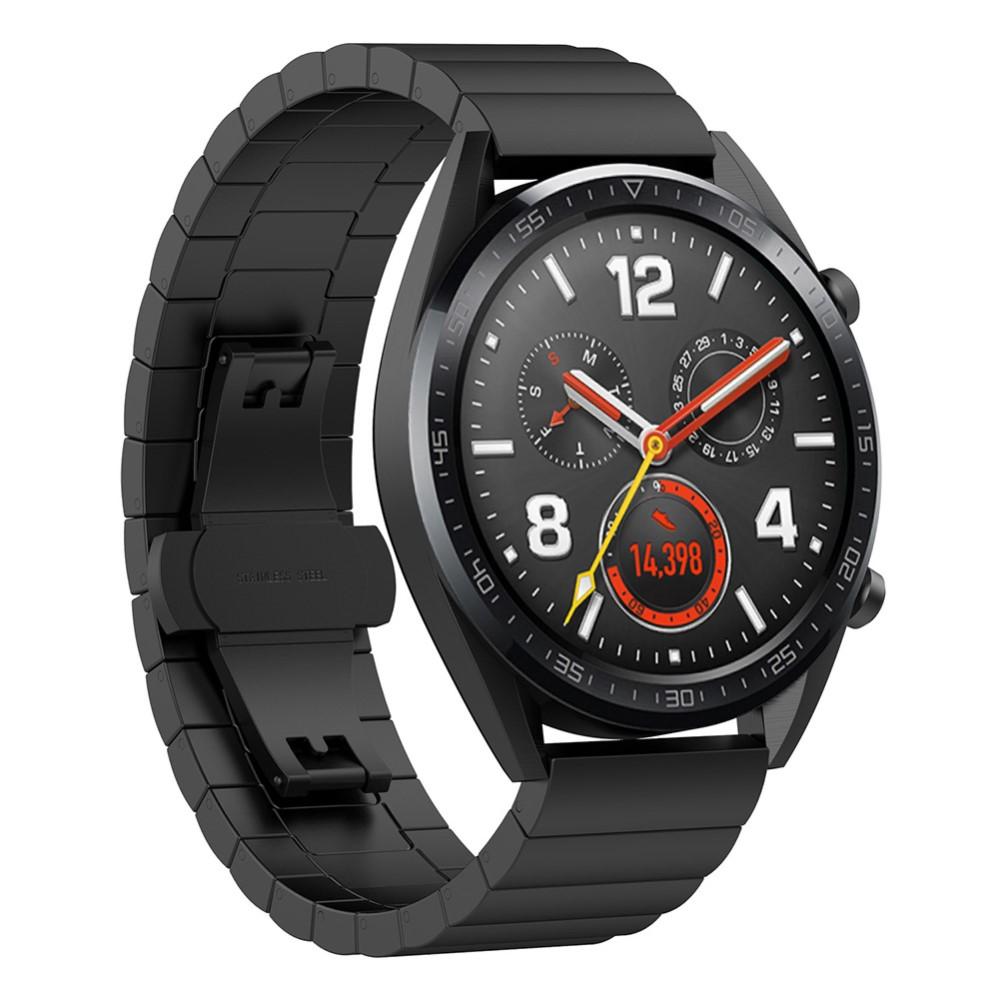 Pulsera de eslabones Huawei Watch GT/GT 2 Pro/GT 2 46mm Negro