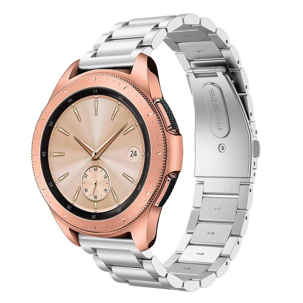 Correa de acero Samsung Galaxy Watch 42mm Plata