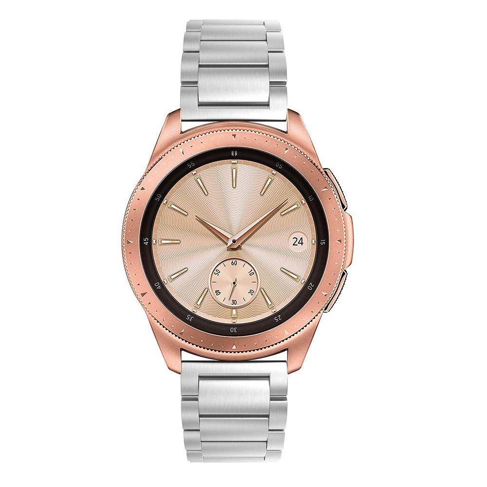 Correa de acero Samsung Galaxy Watch 42mm Plata