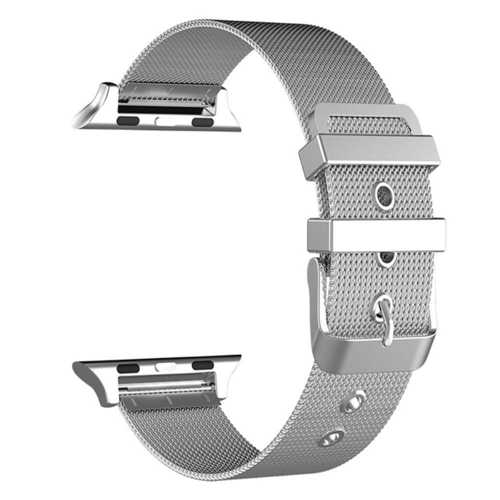 Correa de malla Apple Watch Ultra 49mm plata