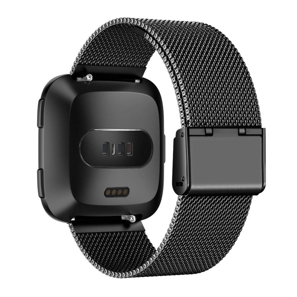 Correa de malla Fitbit Versa/Versa 2 Black