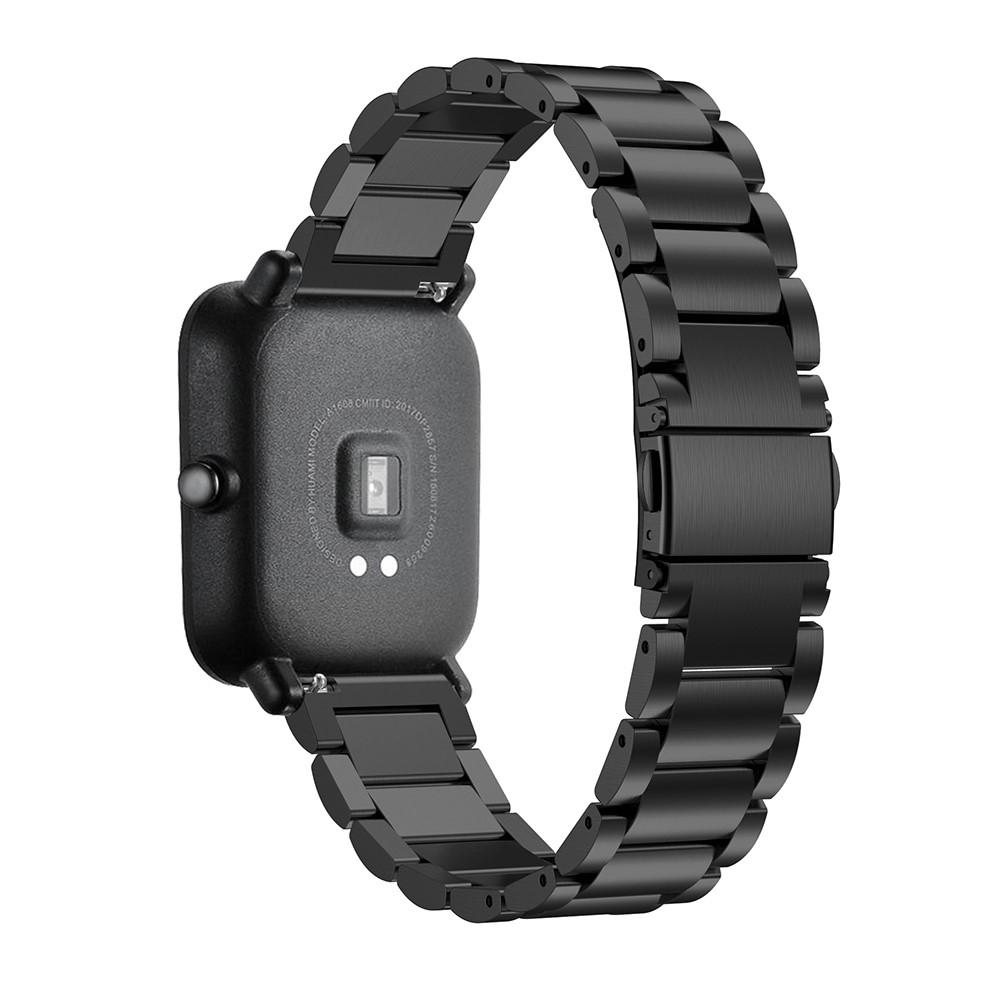 Correa de acero Amazfit GTS/GTS 2 Negro