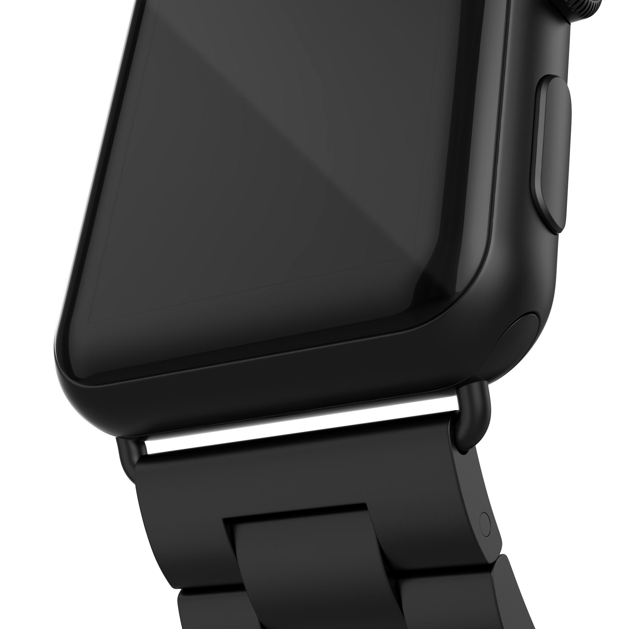 Correa de acero Apple Watch 41mm Series 8, negro