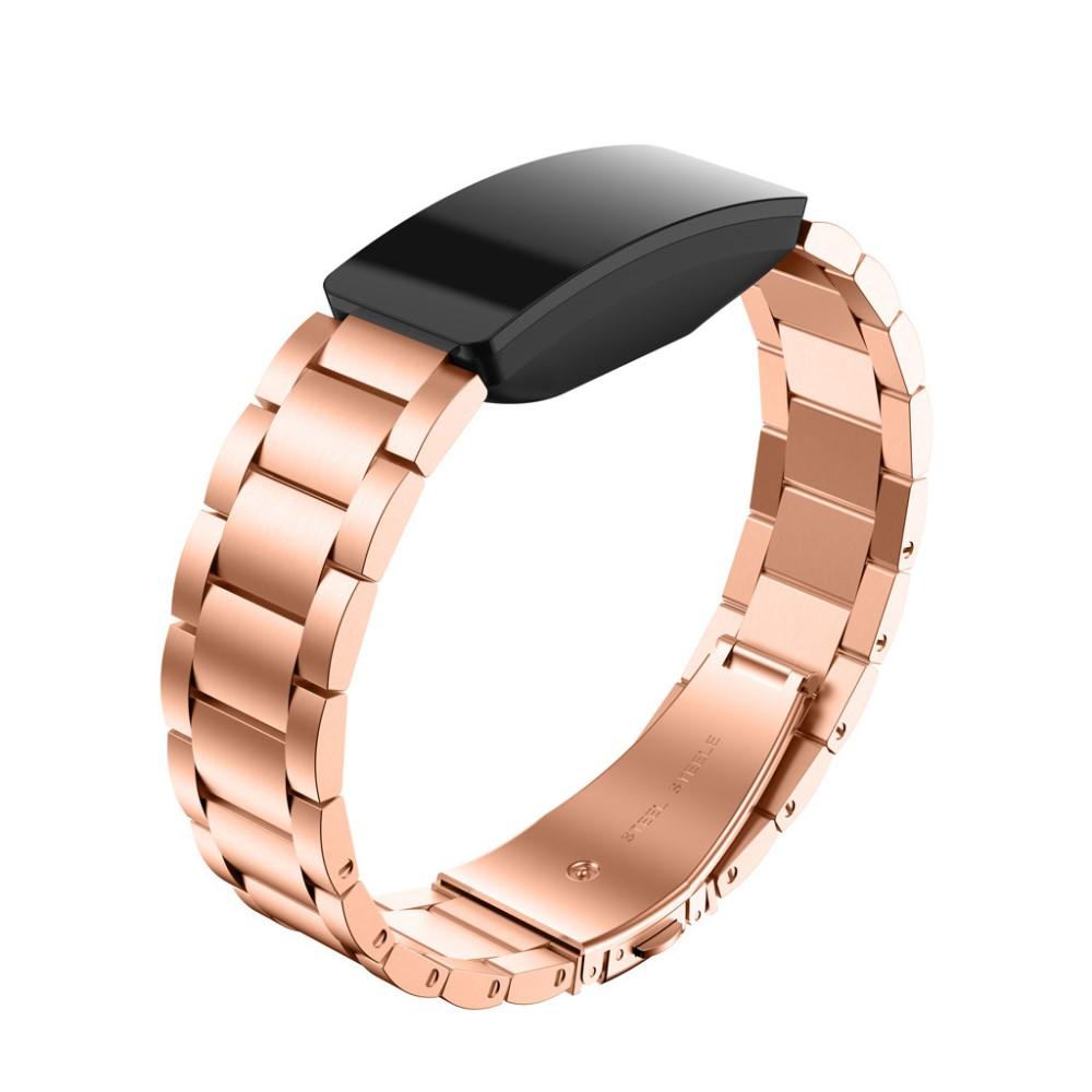 Correa de acero Fitbit Inspire/Inspire HR/Inspire 2 Oro rosa