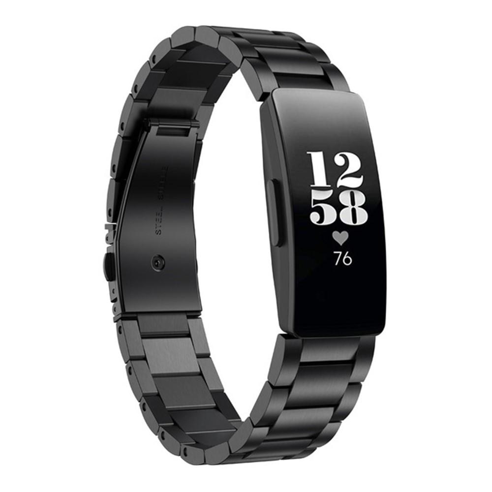 Correa de acero Fitbit Inspire/Inspire 2 Negro