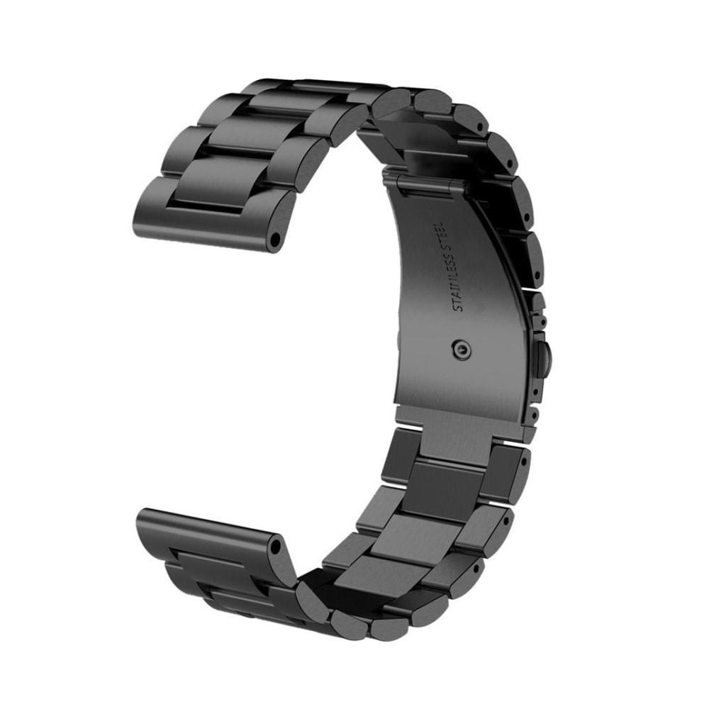 Correa de acero Garmin Fenix 3/3 HR/5X/5X Plus Negro