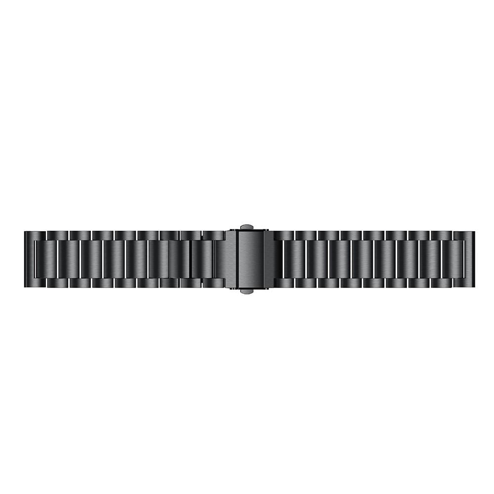 Correa de acero Garmin Forerunner 245 Negro
