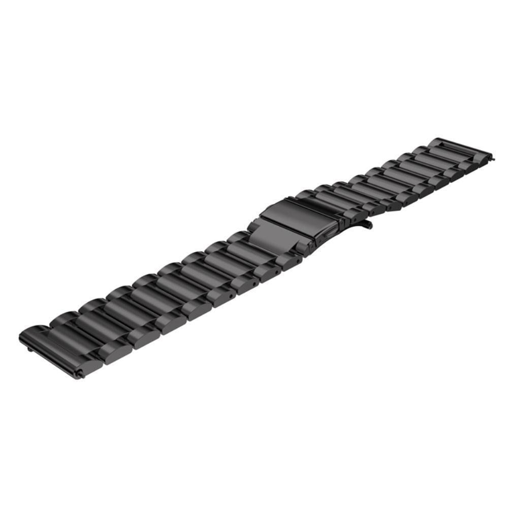 Correa de acero Mobvoi Ticwatch Pro/Ticwatch S2/Ticwatch E2 Negro