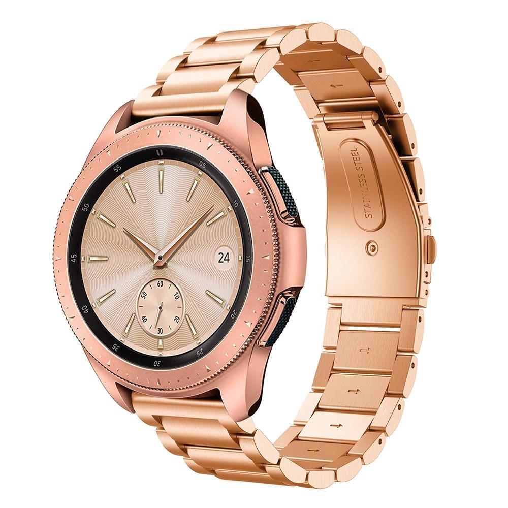 Correa de acero Samsung Galaxy Watch 42mm Oro rosa