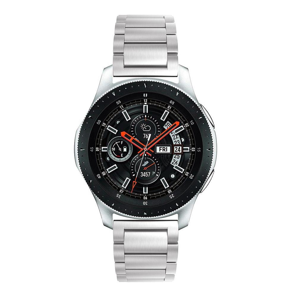Correa de acero Samsung Galaxy Watch 46mm Plata