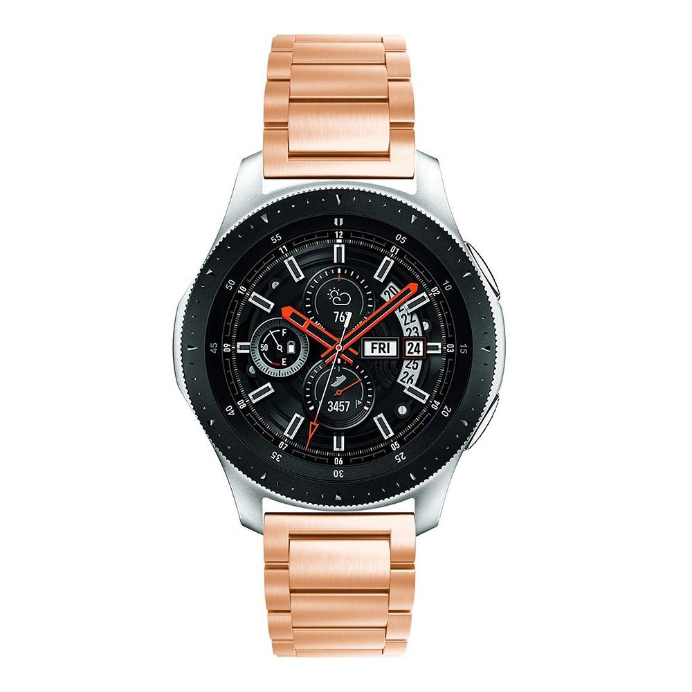 Correa de acero Samsung Galaxy Watch 46mm Oro rosa