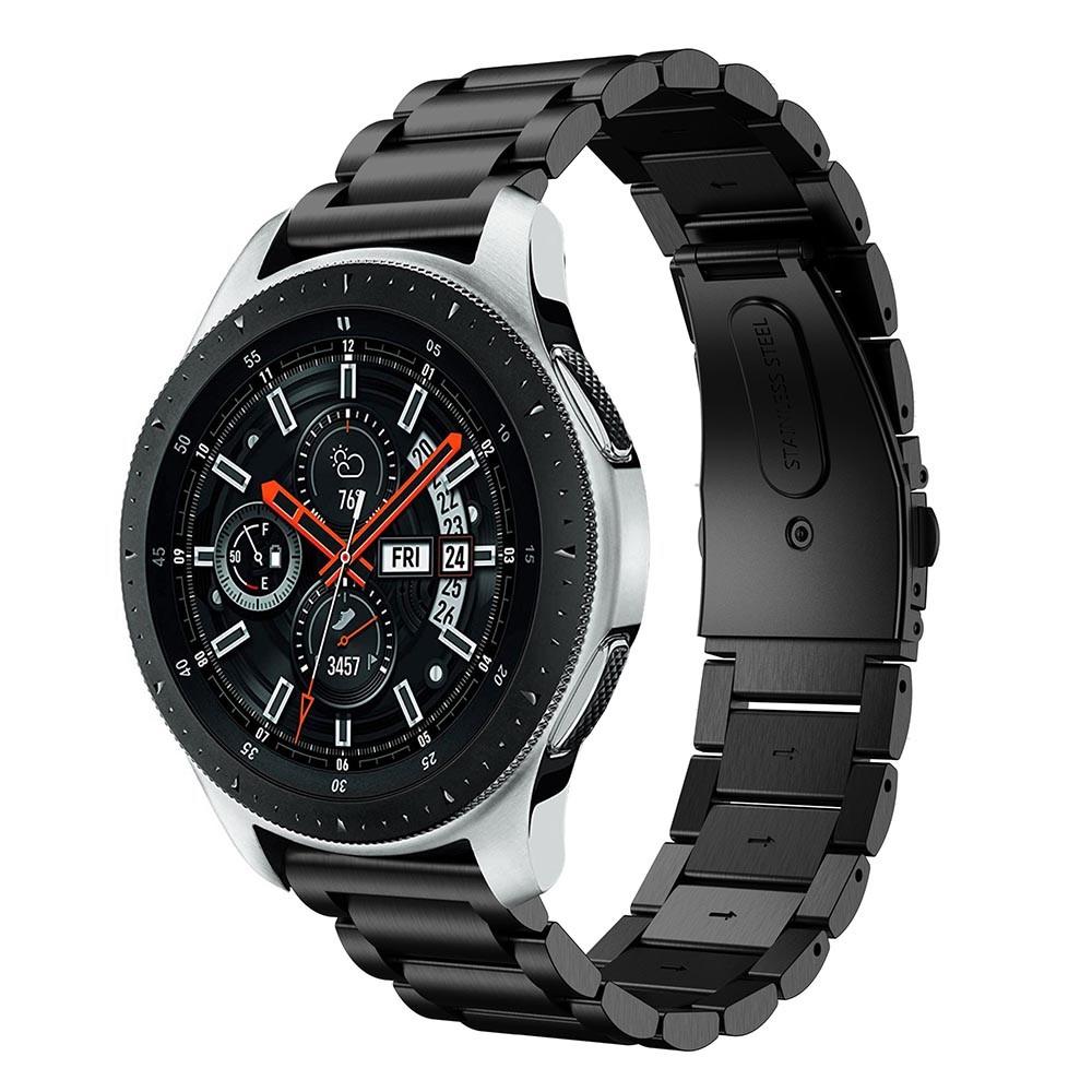 Correa de acero Samsung Galaxy Watch 46mm Negro
