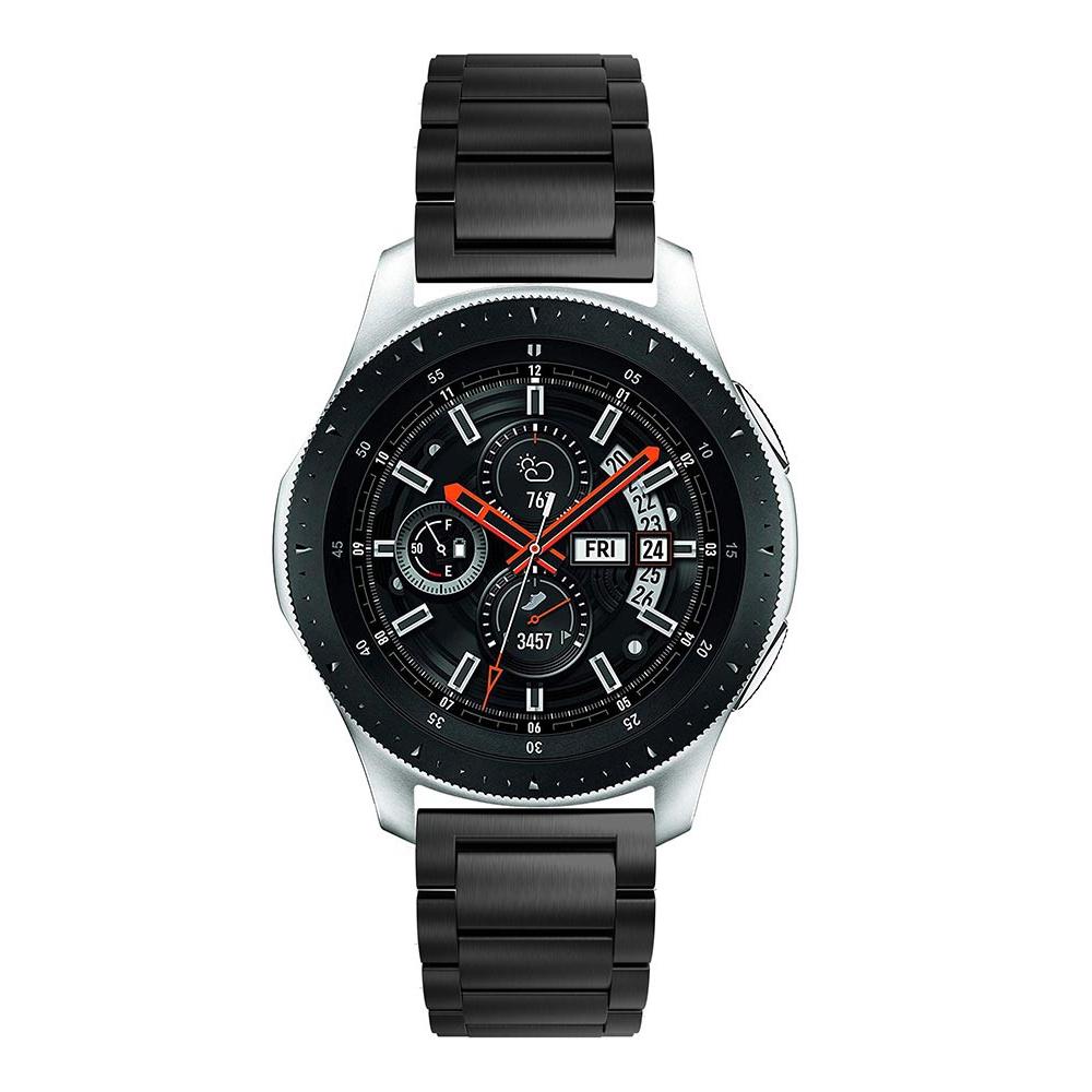 Correa de acero Samsung Galaxy Watch 46mm Negro