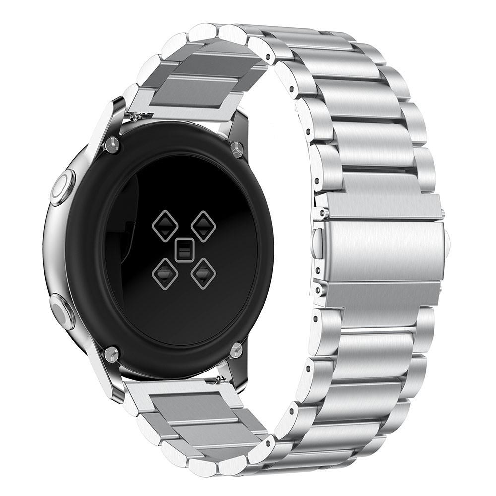 Correa de acero Samsung Galaxy Watch Active Plata