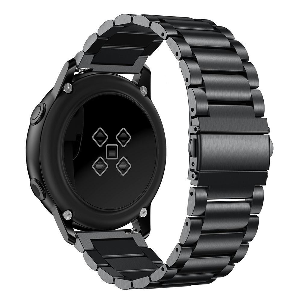 Correa de acero Samsung Galaxy Watch Active Negro