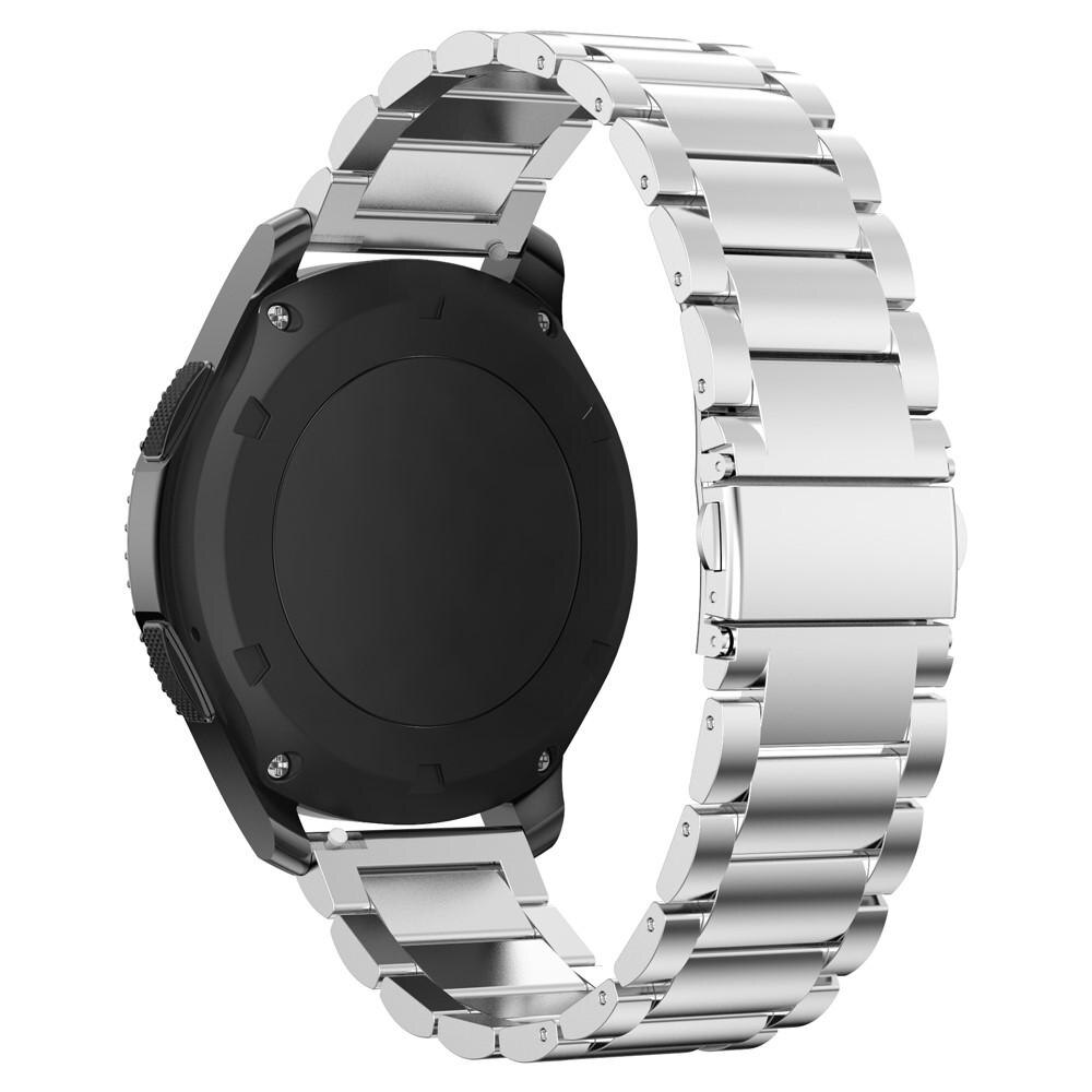 Correa de acero Samsung Gear S3 Frontier/S3 Classic Plata