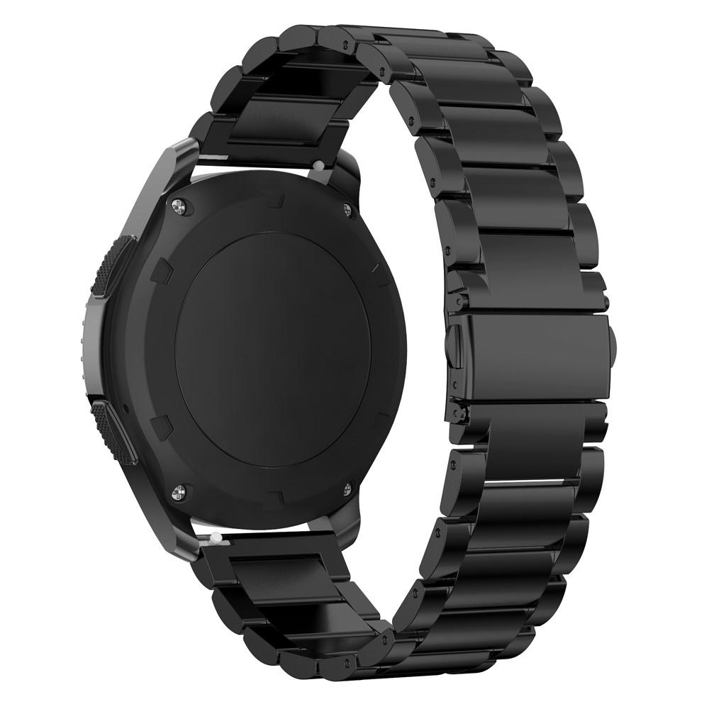 Correa de acero Samsung Gear S3 Frontier/S3 Classic Negro