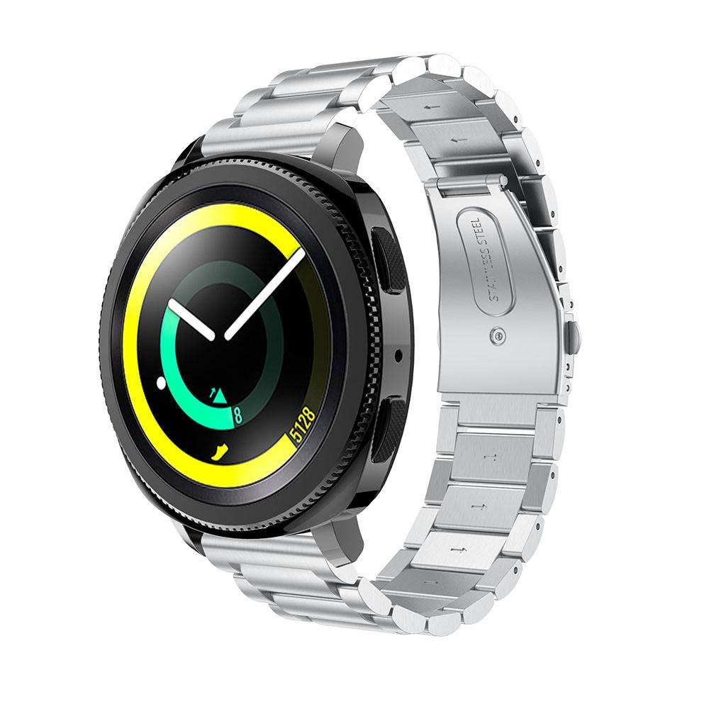 Correa de acero Samsung Gear Sport Plata