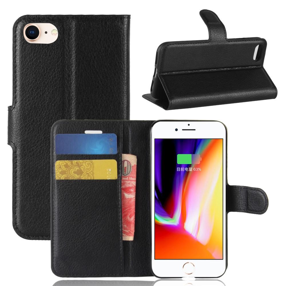 Funda cartera iPhone SE 2022 Negro