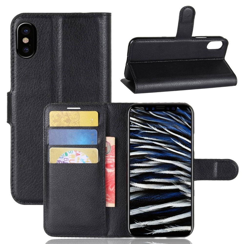 Funda cartera iPhone X/XS Negro