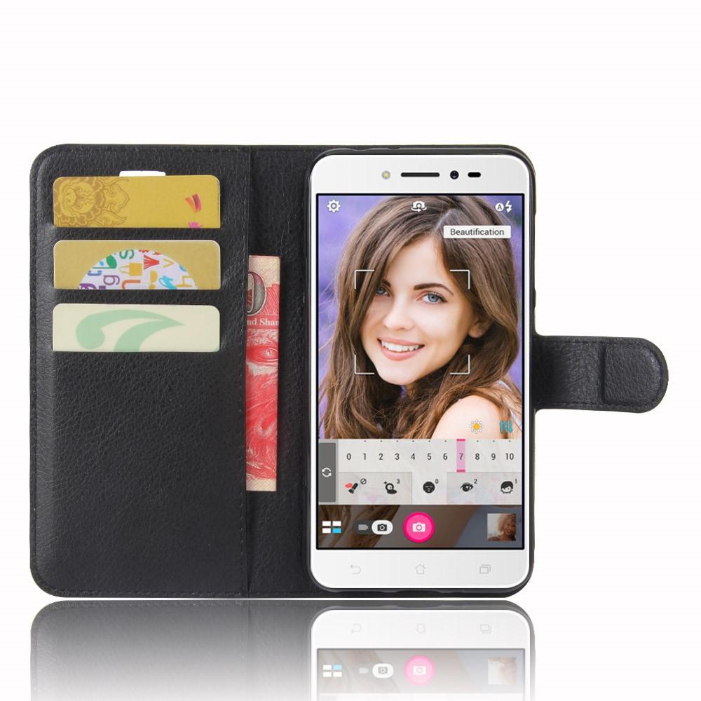 Funda cartera Asus ZenFone Live Negro