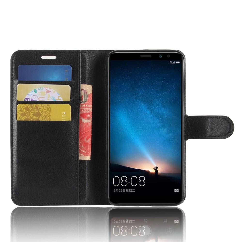 Funda cartera Huawei Mate 10 Lite Negro