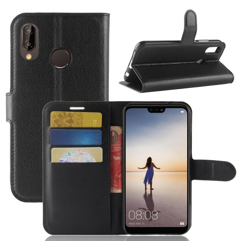 Funda cartera Huawei P20 Lite Negro