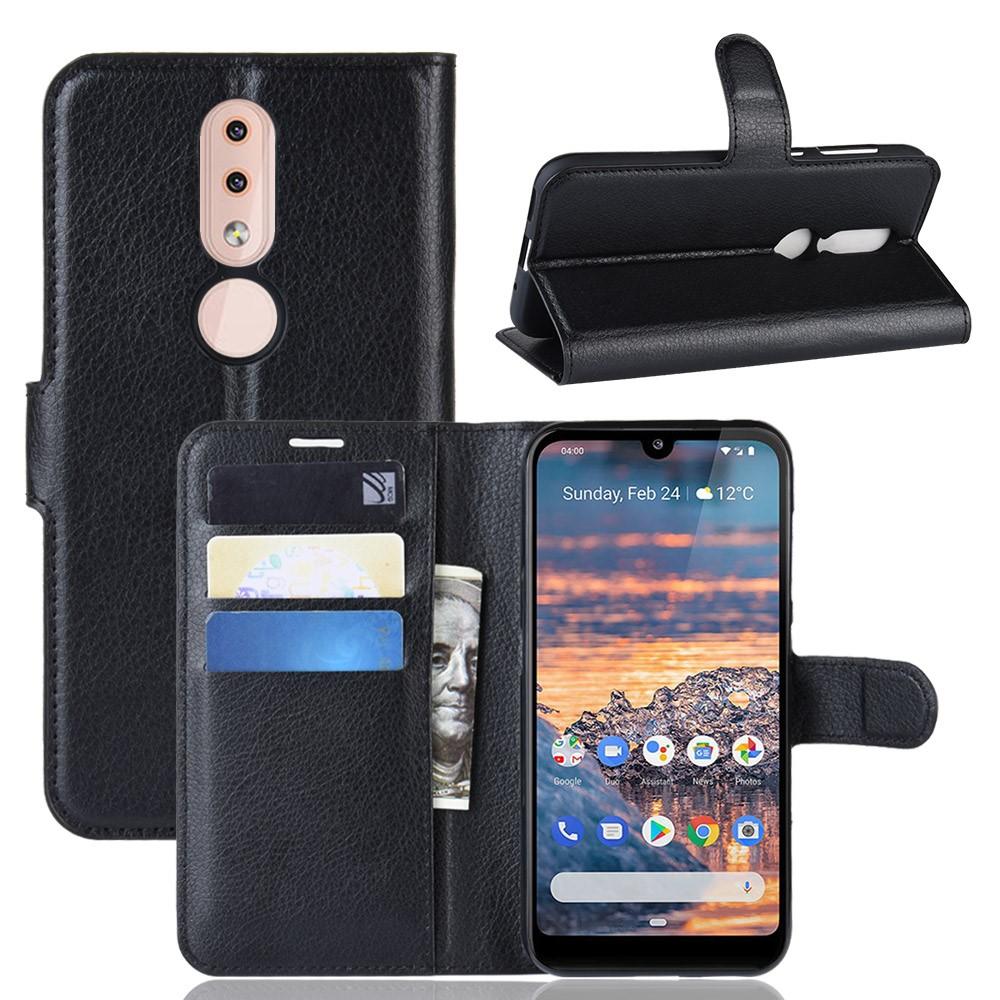 Funda cartera Nokia 4.2 Negro