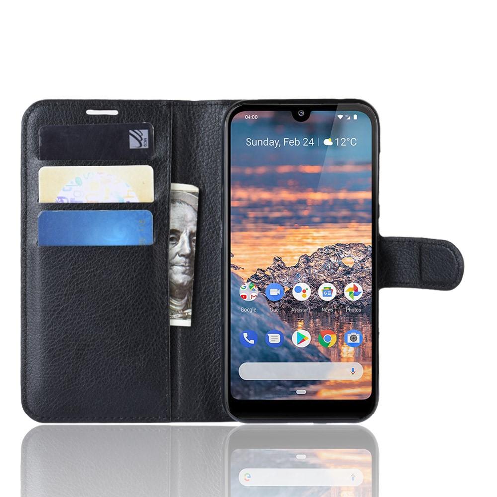 Funda cartera Nokia 4.2 Negro