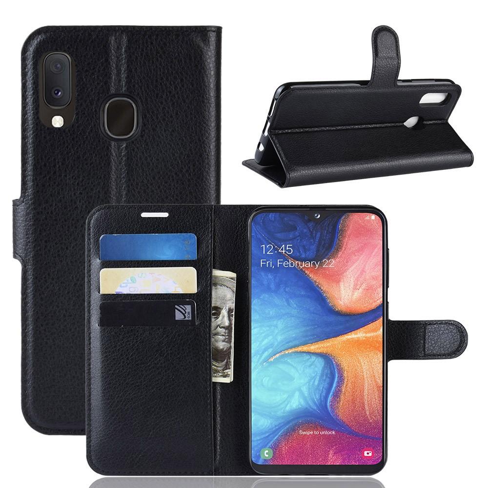 Funda cartera Samsung Galaxy A20e Negro