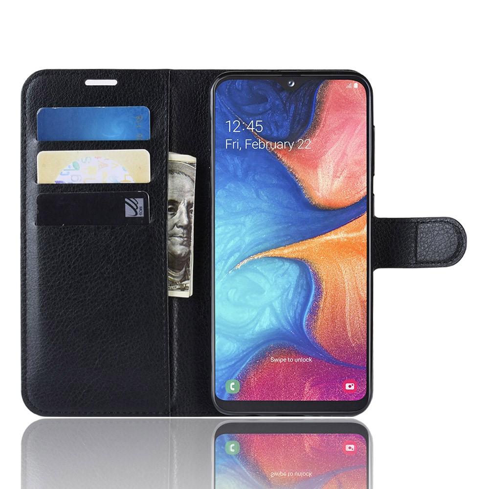 Funda cartera Samsung Galaxy A20e Negro