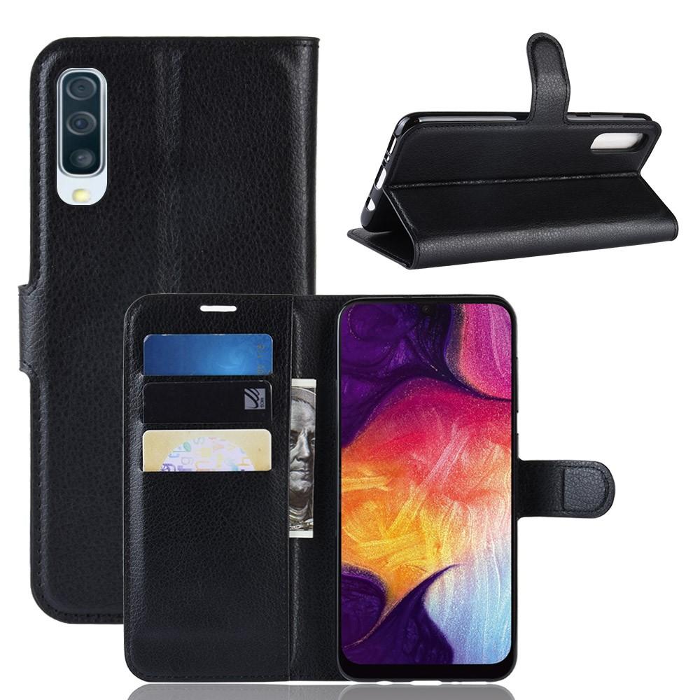 Funda cartera Samsung Galaxy A50 Negro