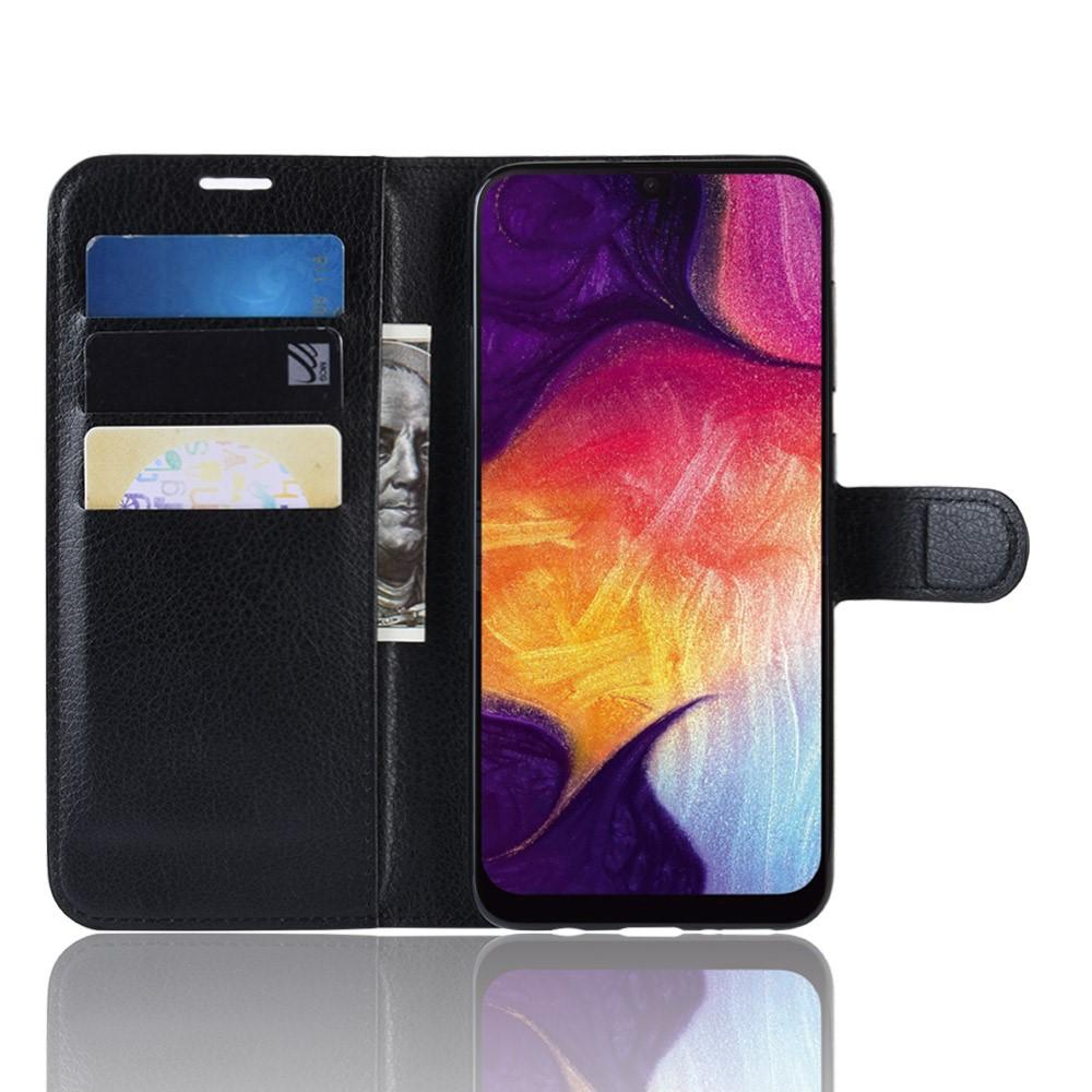 Funda cartera Samsung Galaxy A50 Negro