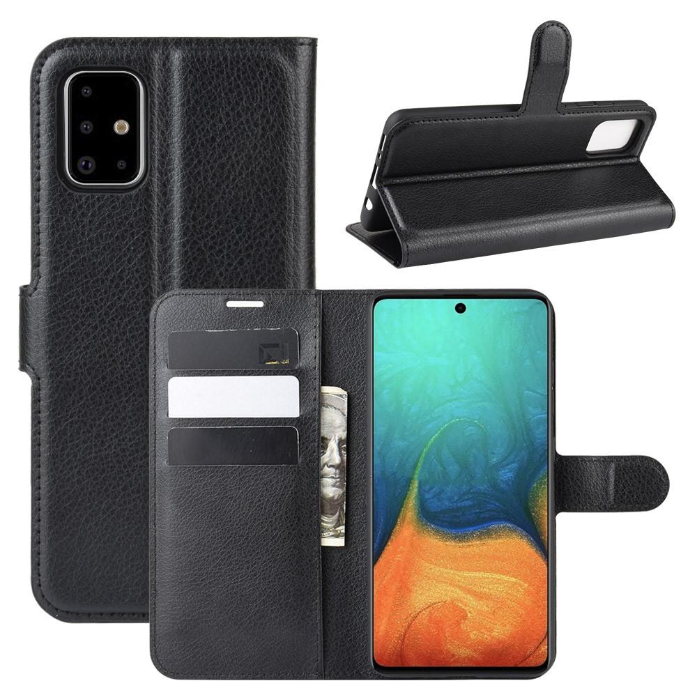 Funda cartera Samsung Galaxy A71 Negro