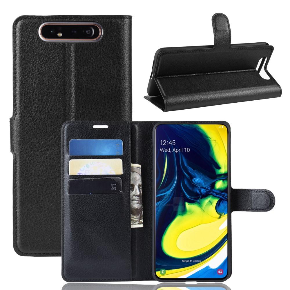 Funda cartera Samsung Galaxy A80 Negro