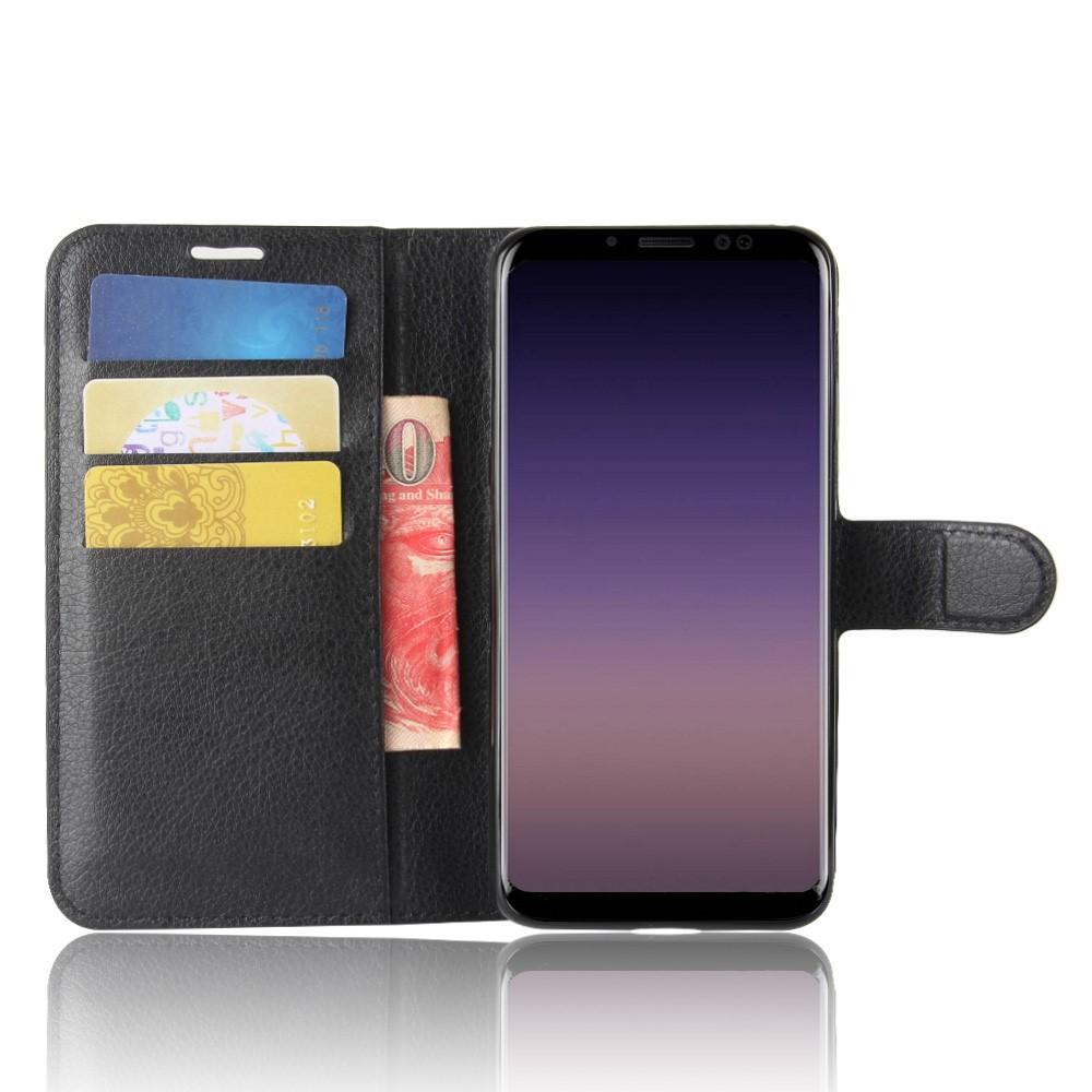 Funda cartera Samsung Galaxy A8 2018 Negro