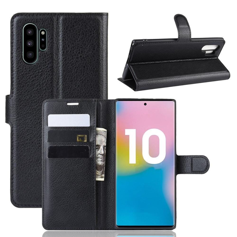 Funda cartera Samsung Galaxy Note 10 Plus Negro