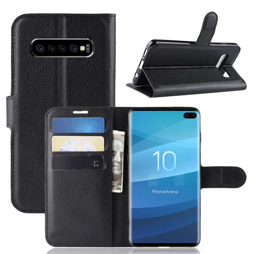 Funda cartera Samsung Galaxy S10 Plus Negro