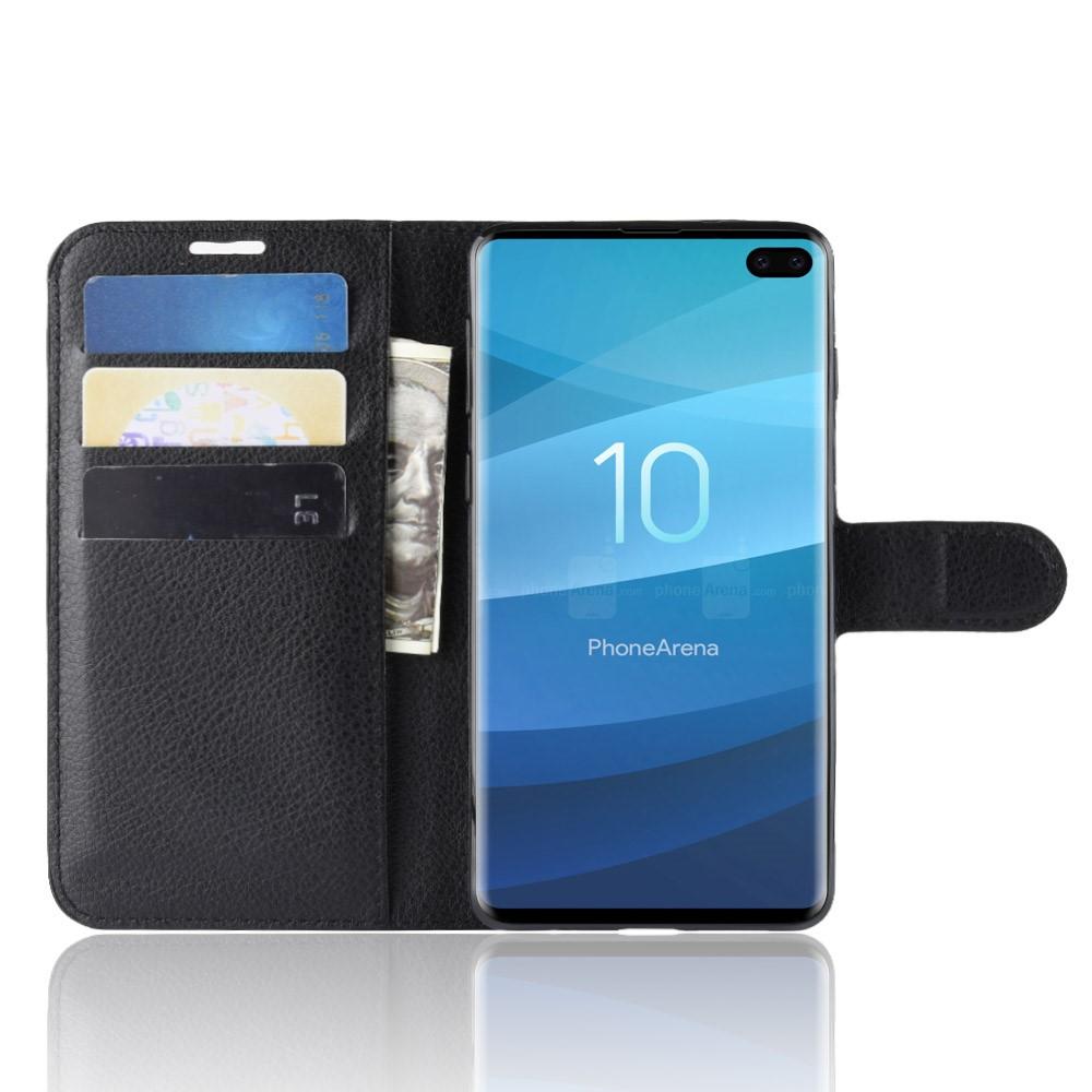 Funda cartera Samsung Galaxy S10 Plus Negro