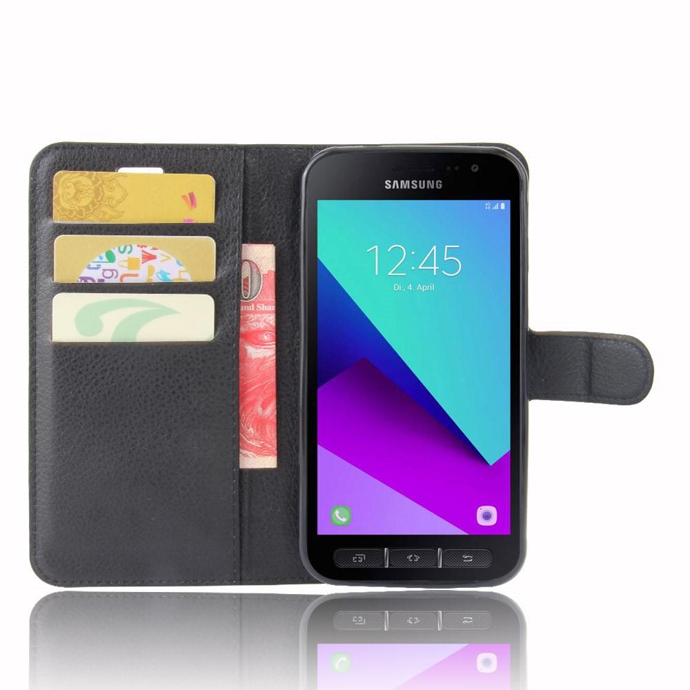 Funda cartera Samsung Galaxy Xcover 4/4s Negro