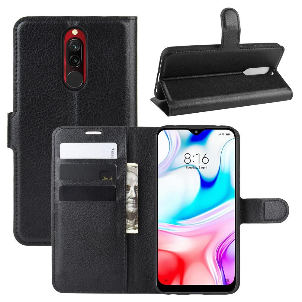 Funda cartera Xiaomi Redmi 8 Negro