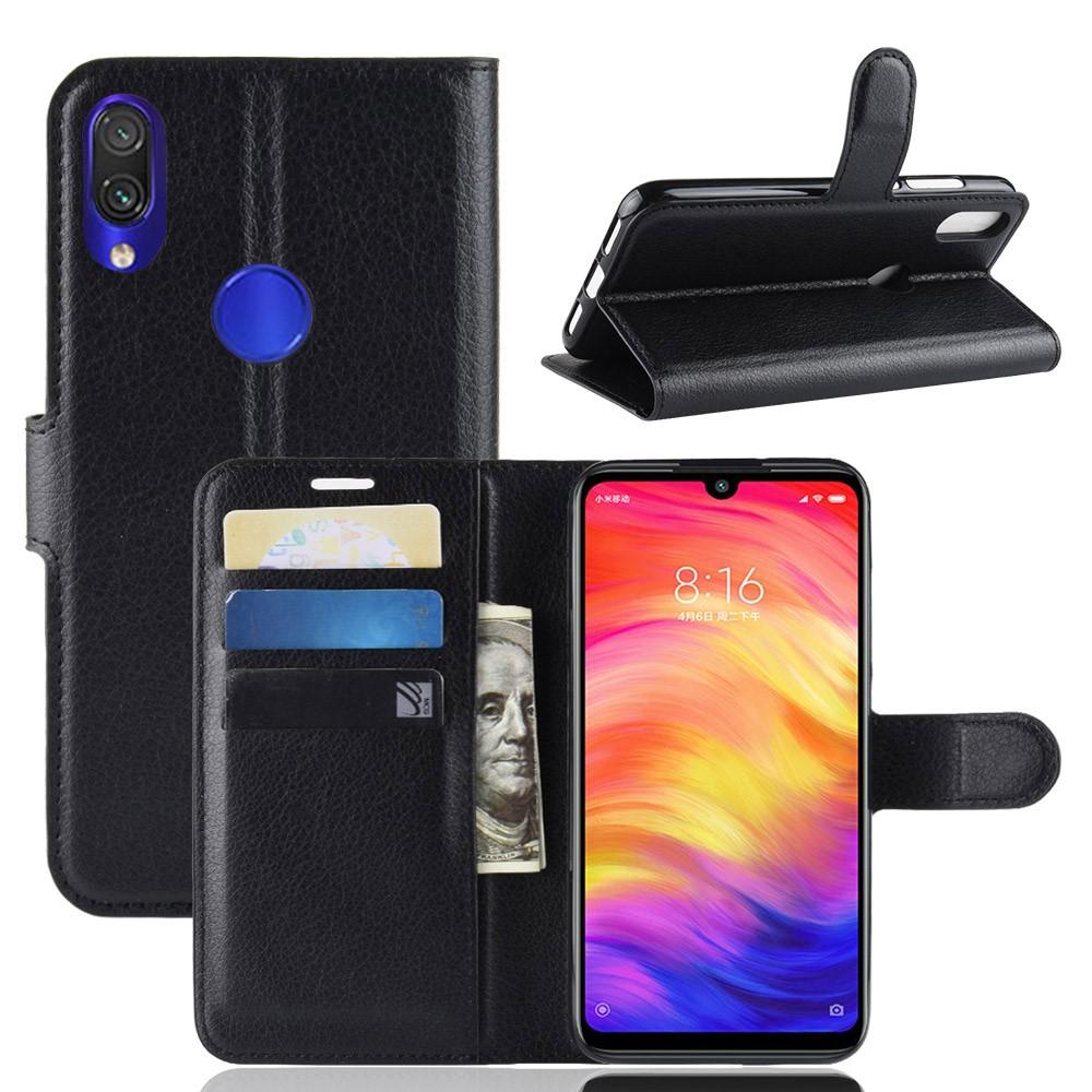 Funda cartera Xiaomi Redmi Note 7 Negro