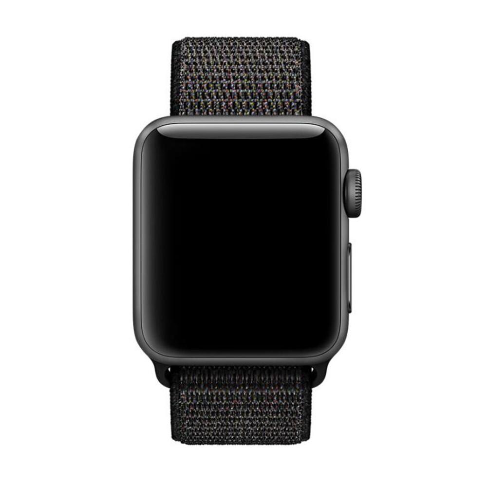 Correa de nailon Apple Watch 42mm negro