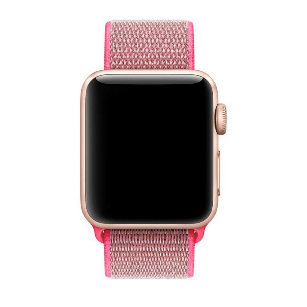 Correa de nailon Apple Watch SE 44mm Rosa