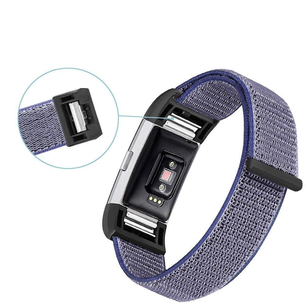 Correa de nailon Fitbit Charge 3/Charge 4 Azul